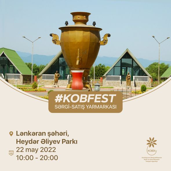 “KOB Fest” sərgi satış yarmarkası Lənkəran şəhərində - FOTO