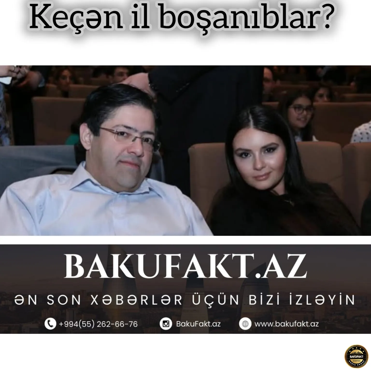 Xalq artisti Murad Adıgözəlzadə və müğənni Aysel Teymurzadənin boşanma xəbəri yenidən gündəmə gəlib.