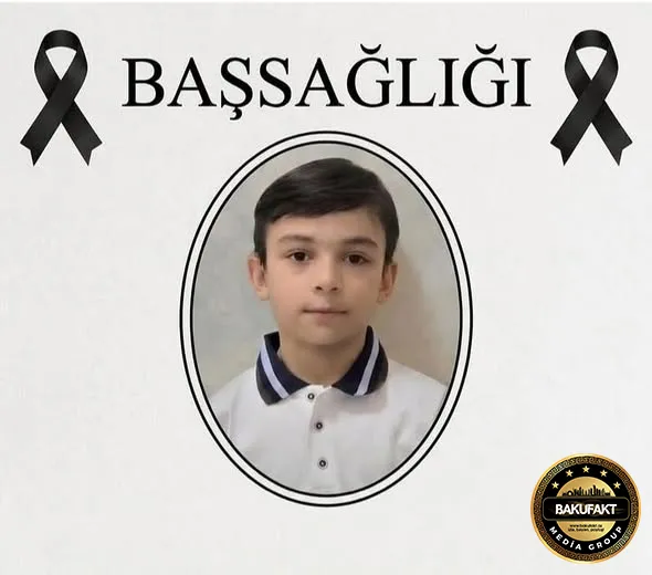 Azyaşlı kanala düşərək həyatını itirdi - FOTO
