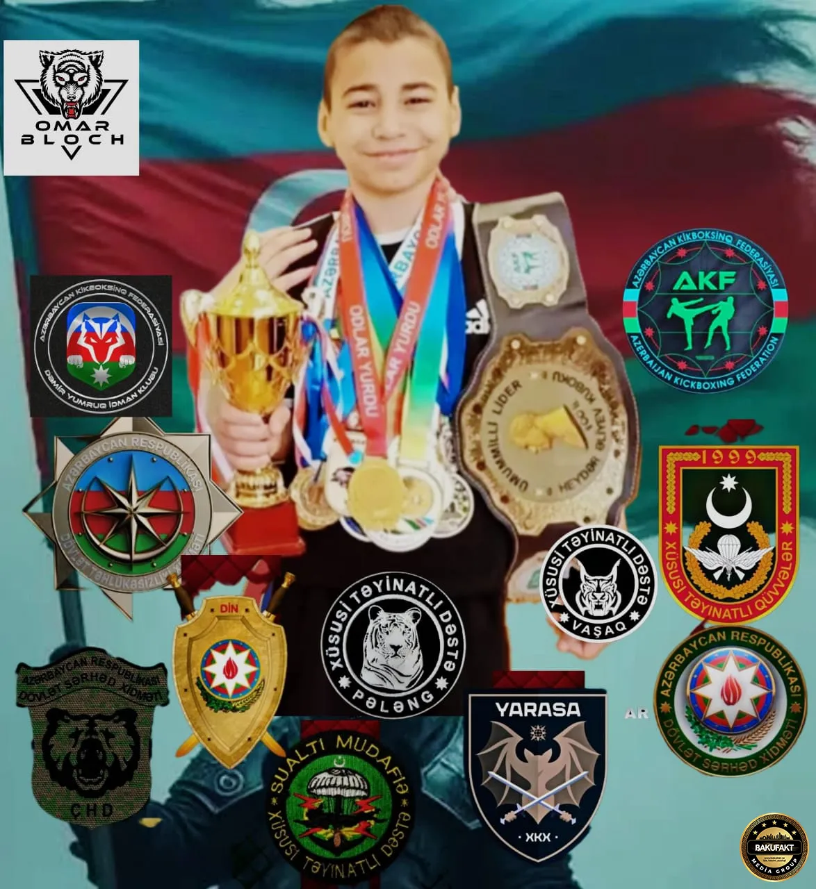 Borcəli Omar yarışda Daxili İşlər Nazirliyinin Daxili Qoşunların xüsusi təyinatlıları adından iştirak edəcək.