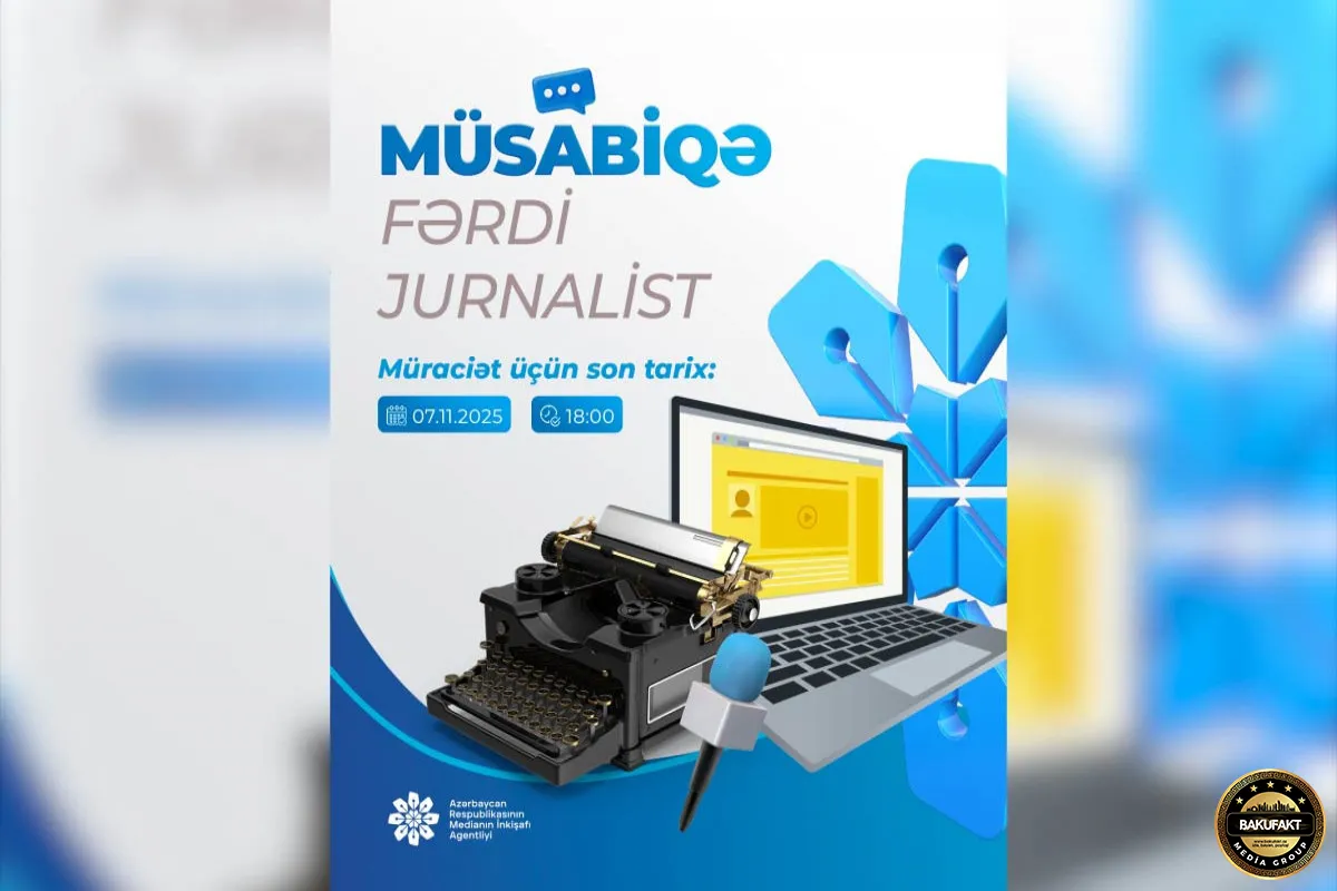 MEDİA jurnalistlər üçün müsabiqə elan etdi