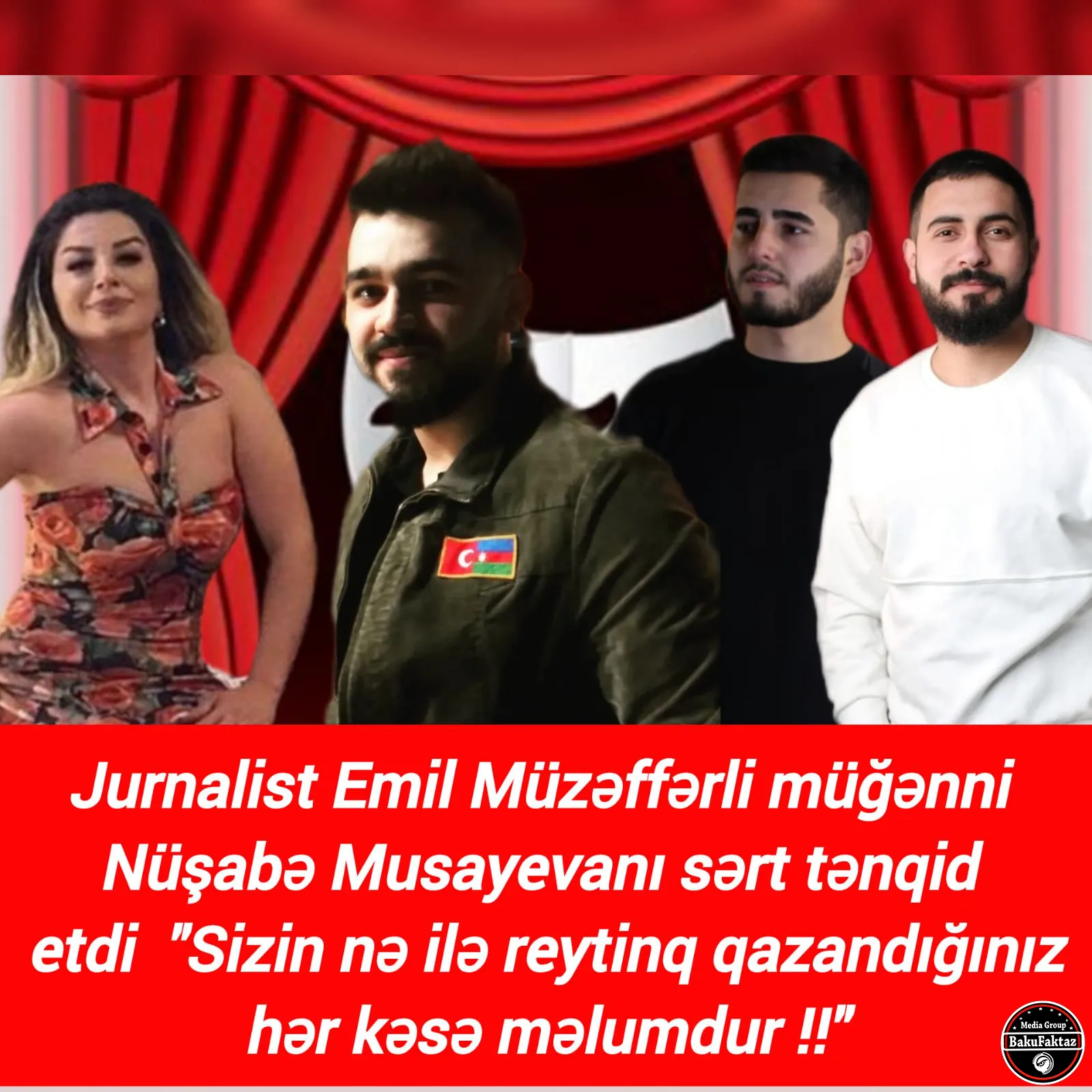 SAYT RƏHBƏRİ EMİL MÜZƏFFƏRLİ NÜŞABƏ MUSAYEVANI SƏRT TƏNQİD ETDİ ‼