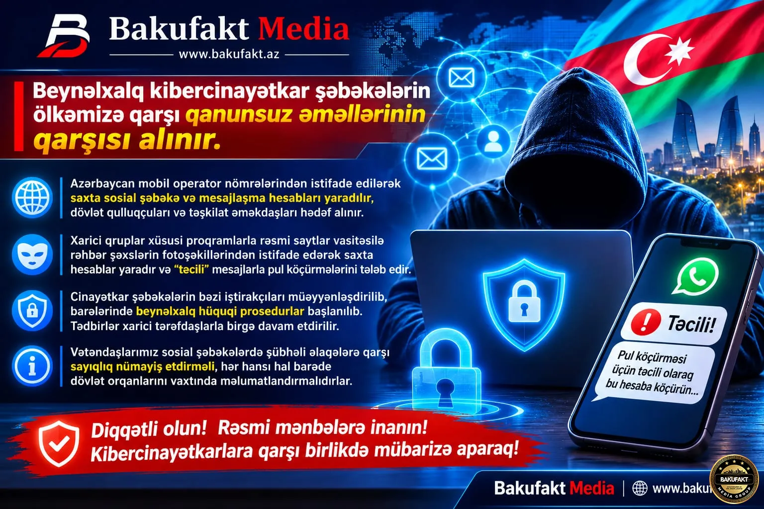 Dövlət Təhlükəsizliyi Xidmətinin Mətbuat xidmətinin məlumatı
