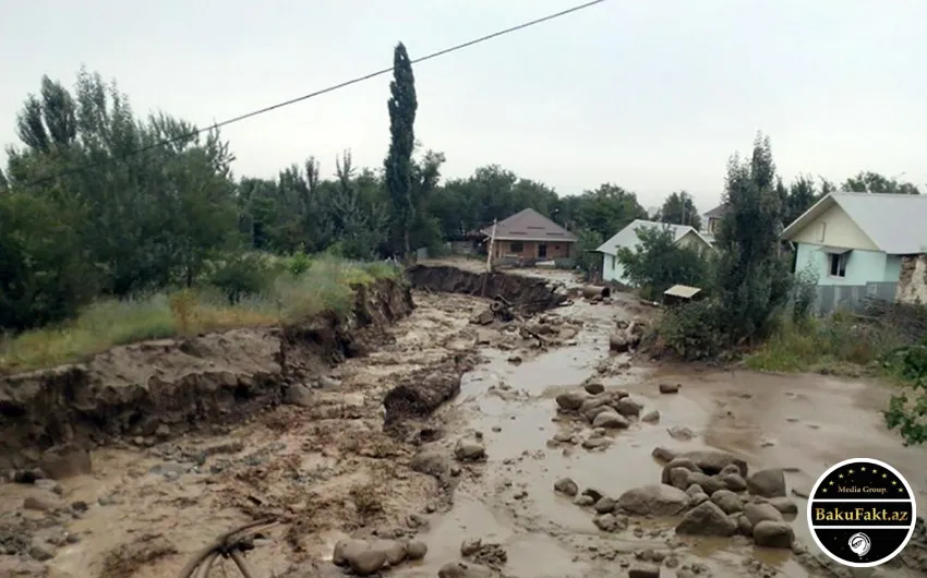 Hacıqabulun su basmış kəndində son VƏZİYYƏT