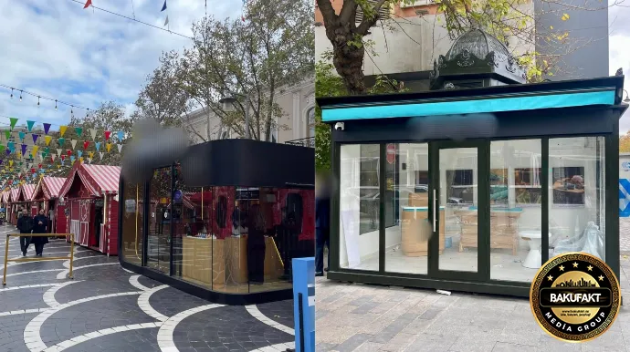 Bakının mərkəzində elektron siqaret reklam edilir; Milli Məclis qadağa təklif edir - FOTO