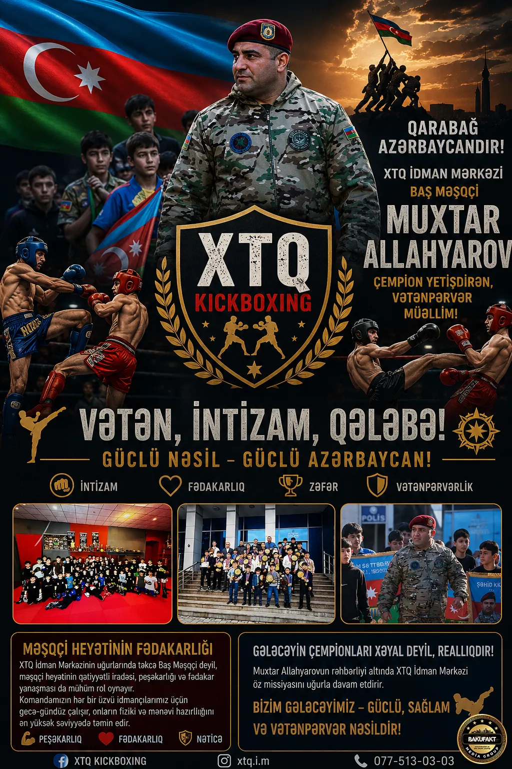 XTQ İdman Mərkəzinin uğur yolu – Muxtar Allahyarovun çempion yetişdirən məktəbi.