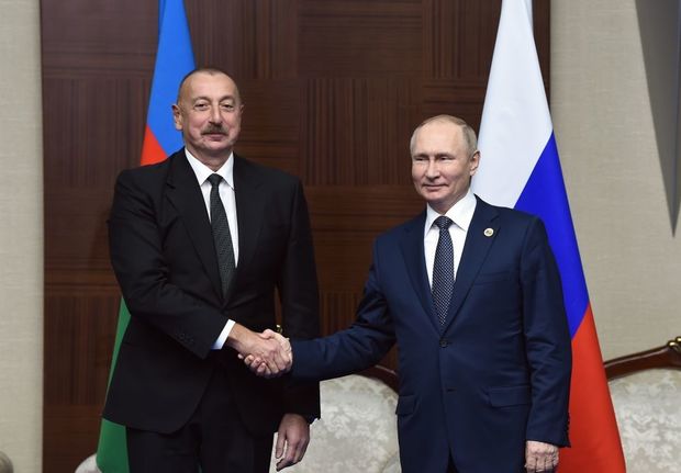 İlham Əliyevin Astanada Vladimir Putinlə görüşü baş tutub 