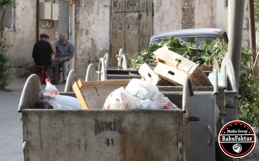 Bakıda zibil yeşiyində 10-15 günlük körpə aşkarlanıb