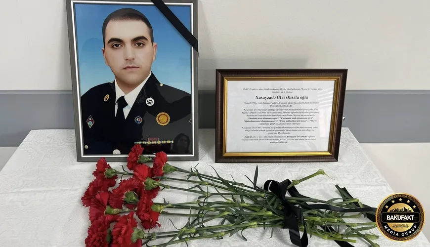 Sumqayıtda qəbiristanlıqda meyiti tapılan oğlan 5 medalla təltif edilibmiş - FOTOLAR