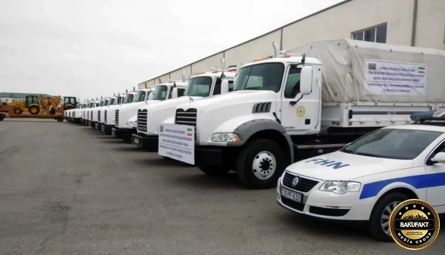 Azərbaycandan İrana 30 tona yaxın qida məhsulu göndərildi