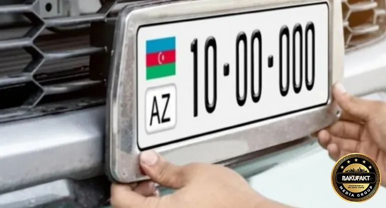 Sabunçuda avtomobil nömrələrini oğurlayıb sahiblərindən pul tələb etməkdə şübhəli bilinən şəxs saxlanılıb