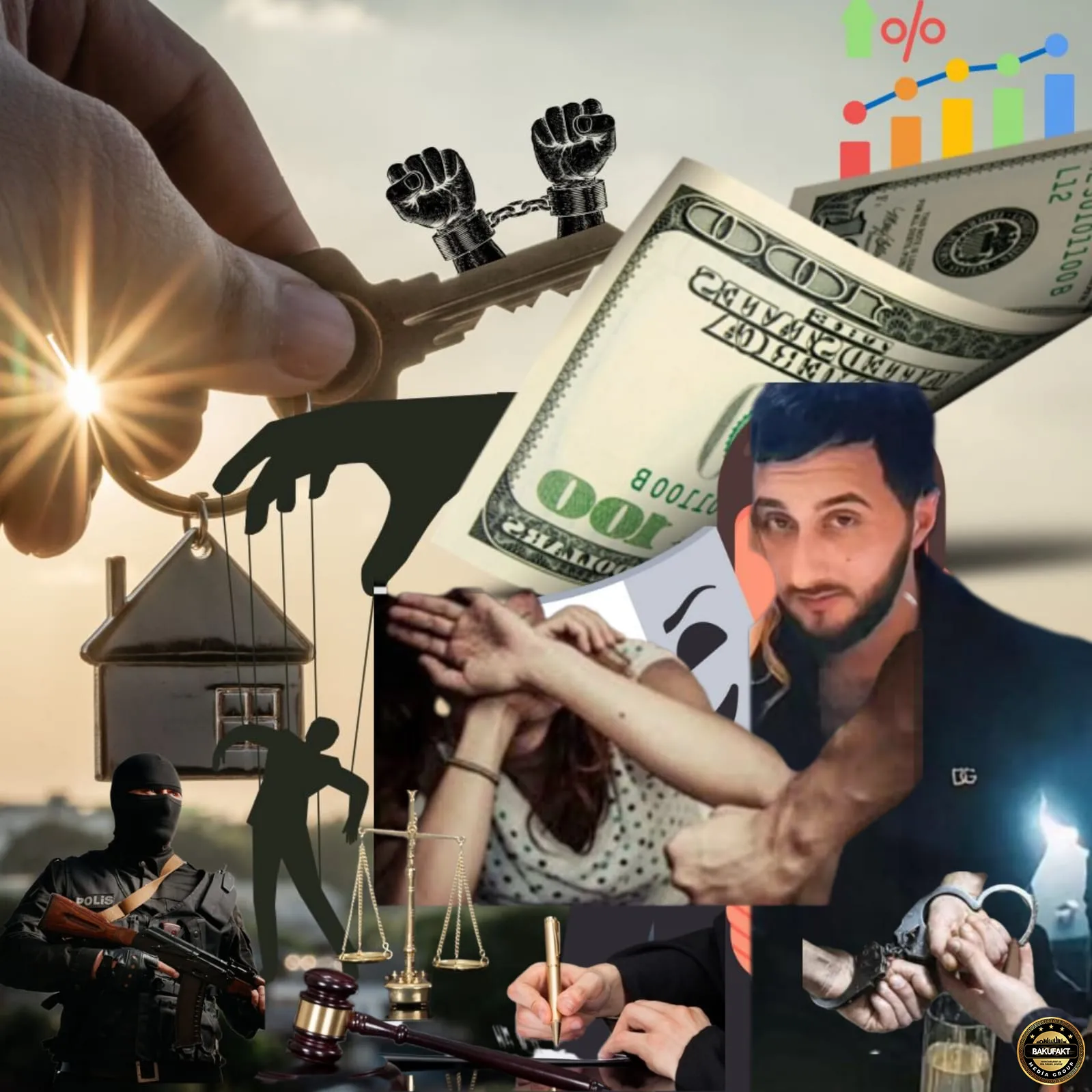 Keçmiş münasibətdə olduğu şəxs hədə qorxu gələrək pulunu mənimsədi.