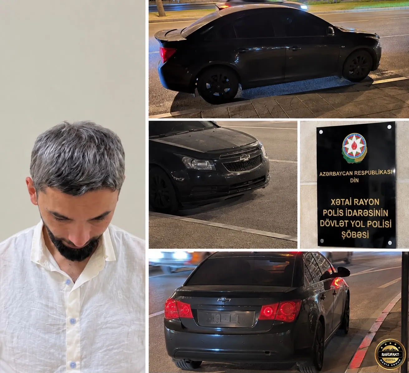 Xətai rayonunda narkotikin təsiri altında və sürücülük hüququ olmadan avtomobil idarə edən sürücü həbs edildi