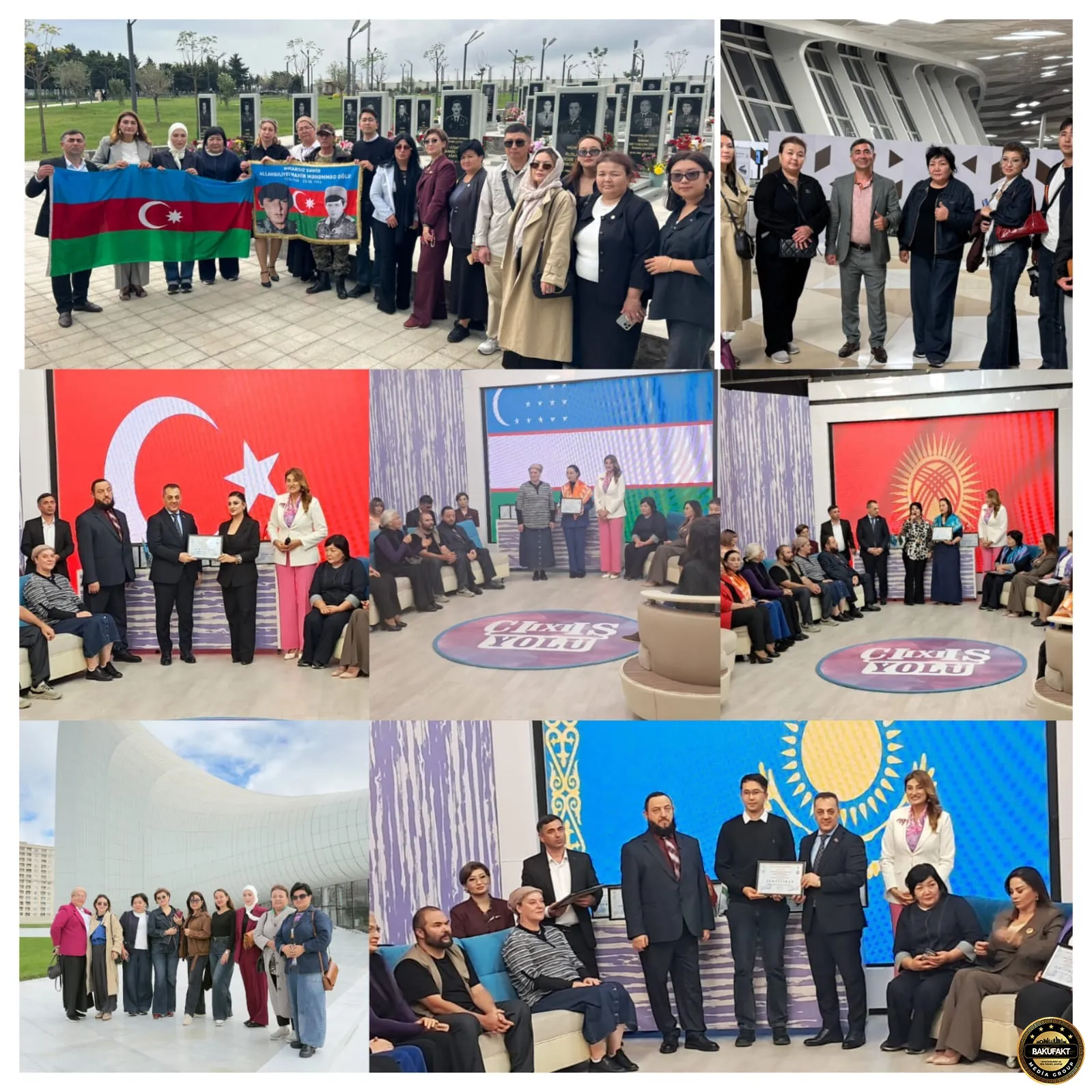 Qazaxıstan, Özbəkistan, Qırğızıstan, Türkiyə, Rusiya, İrlandiya, İsrail və Azərbaycan — Bakıda bir ideya ətrafında səkkiz ölkə