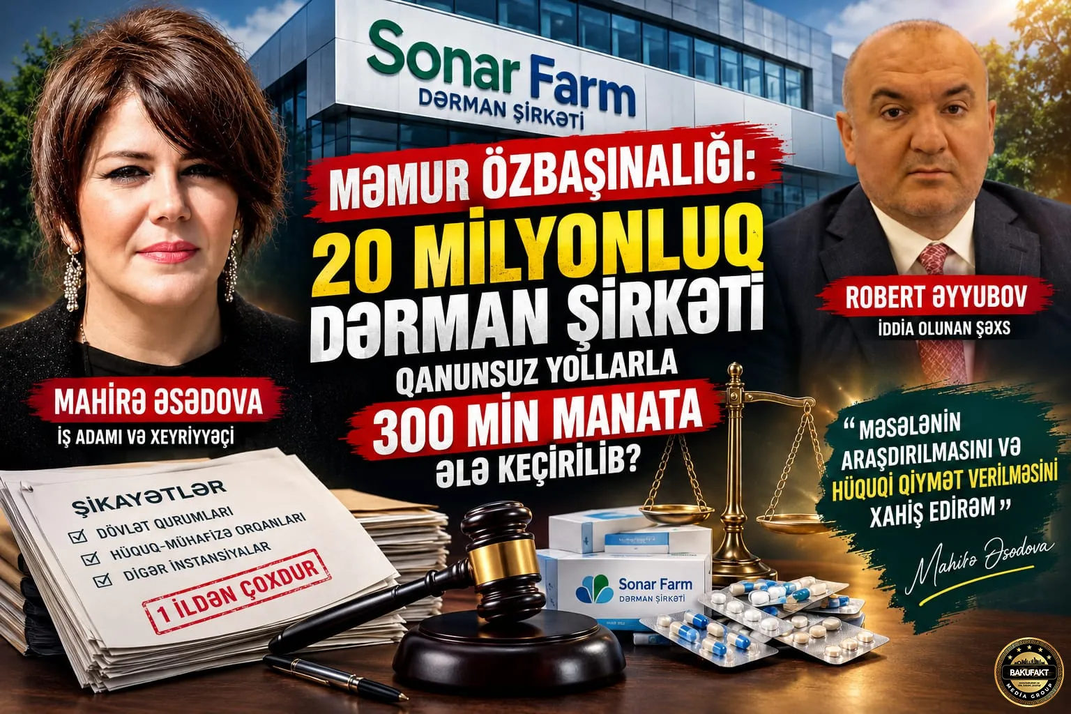  Mahirə Əsədova Prezidentə və Birinci vitse-prezidentə müraciət etdi...