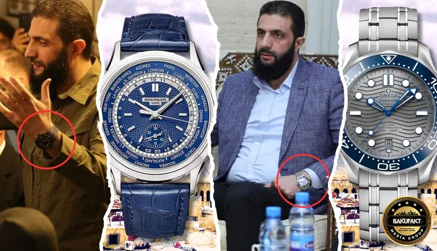 Əhməd əş-Şaraanın 55 min dollarlıq saatı ETİRAZLARA SƏBƏB OLDU - FOTOLAR