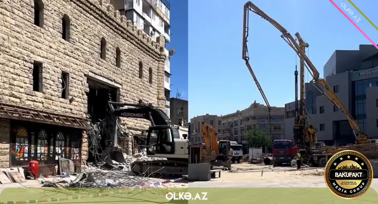 "Şəki” restoranının sökülməsinə görə ödənilən fantastik məbləğ...