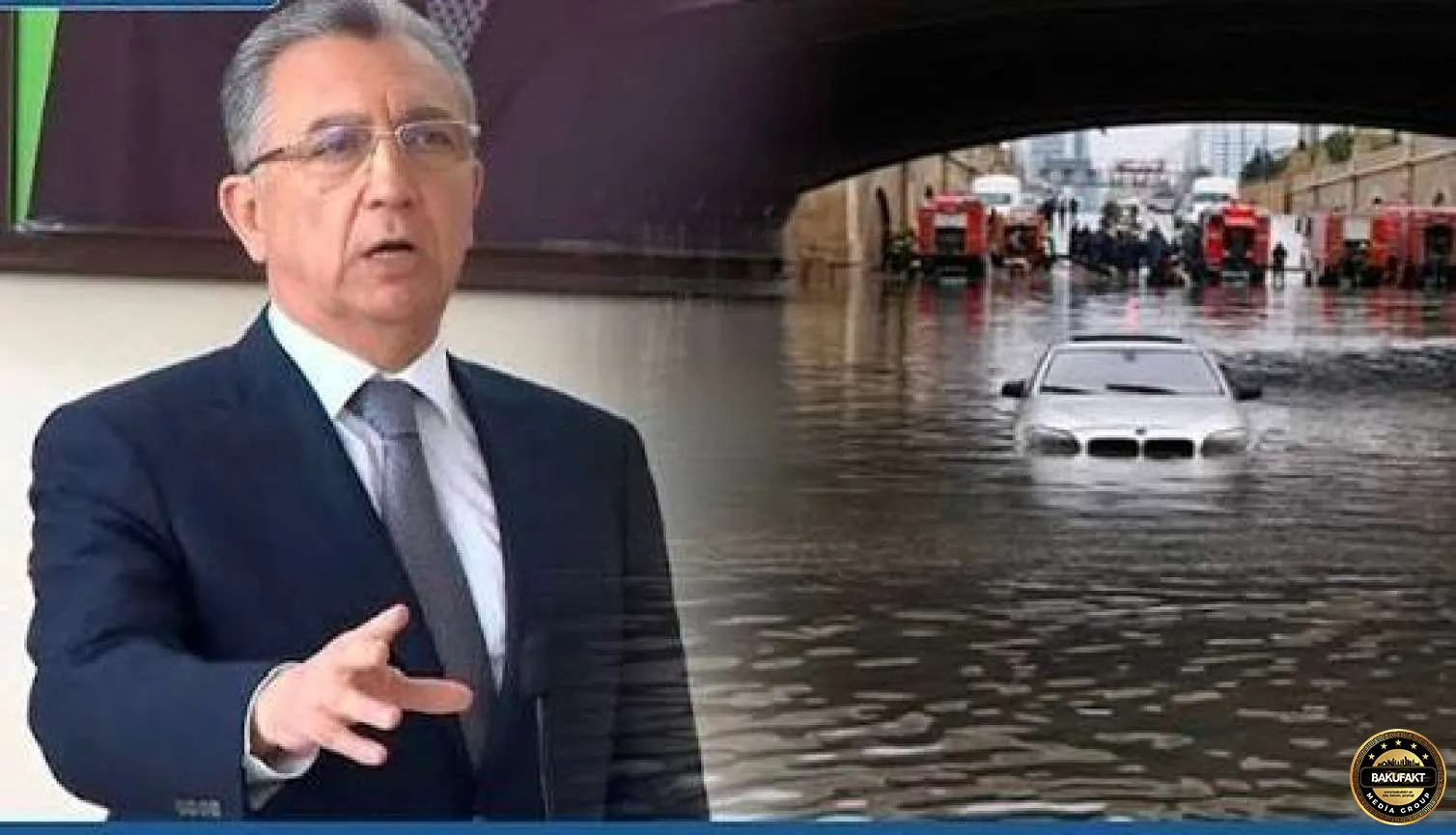Yağış yağan kimi Bakıda fövqəladə vəziyyət elan olunsun
