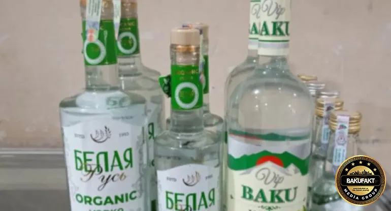 Saxta spirtli içkilər satan market aşkarlandı