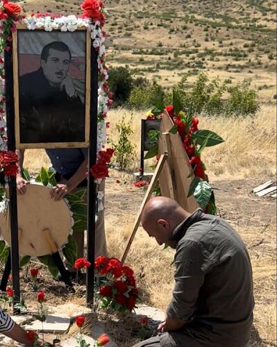 Səxavət Məmmədovun ABŞ-da yaşayan oğlu Ağdamda... - Foto