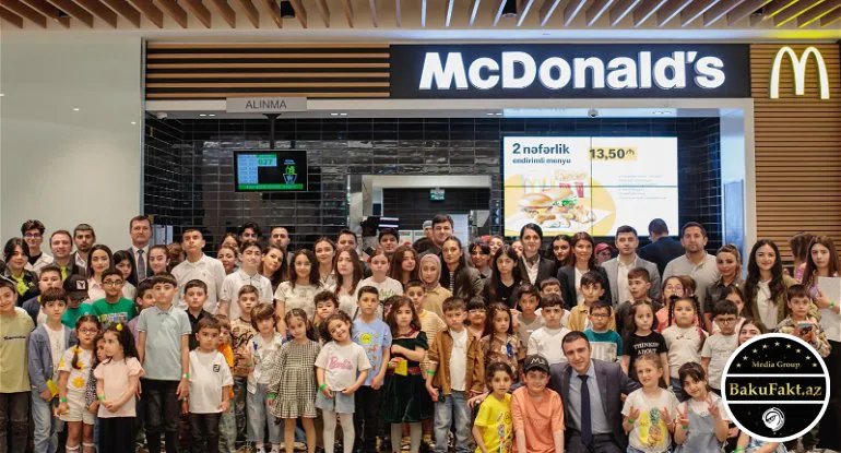 “McDonald’s Azərbaycan” və DSMF şəhid övladları üçün tədbir təşkil ediblər - FOTO - VİDEO