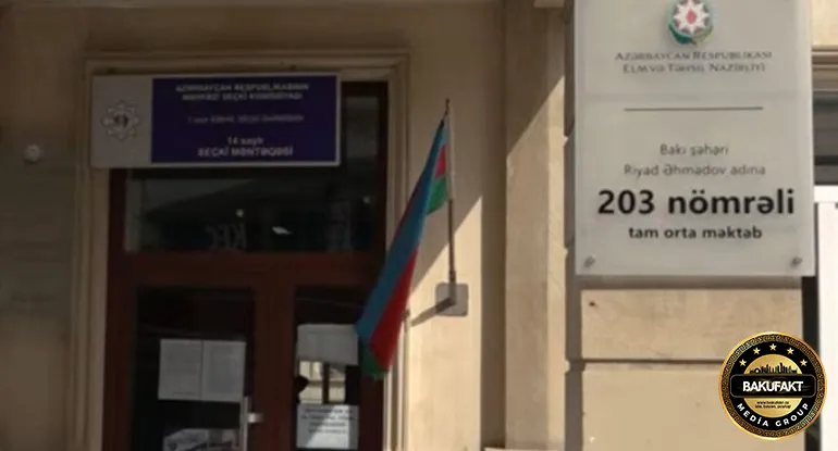 Bakıda məktəbdə şagirdlər arasında bıçaqlanma olub