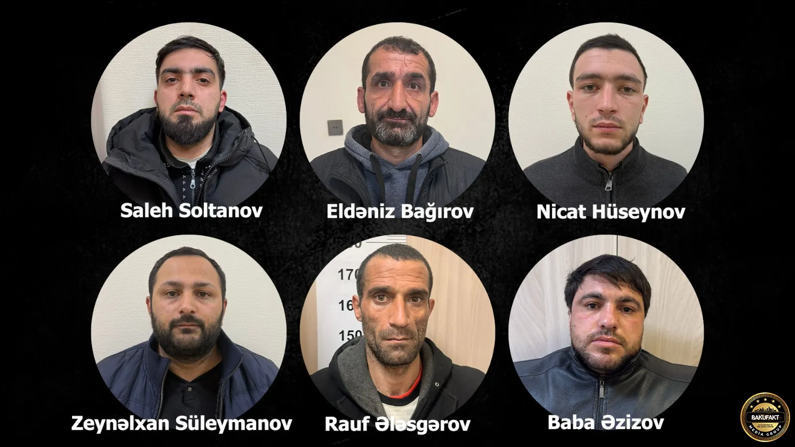 Bakıda 6 narkokuryer saxlanıldı