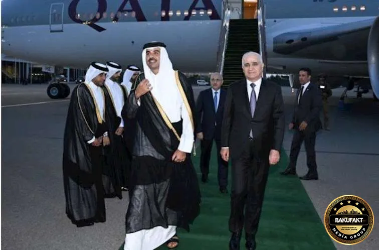 Qətər Əmiri Azərbaycanda səfərdədir – FOTO